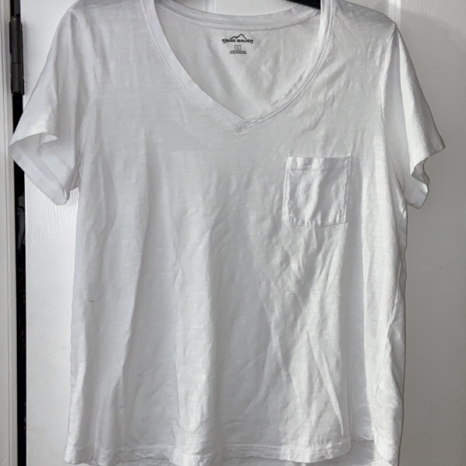 Eddie Bauer Basic White Tee